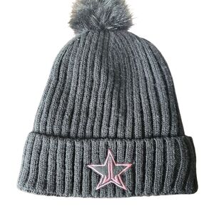 Jeffree Star Black Knit Beanie